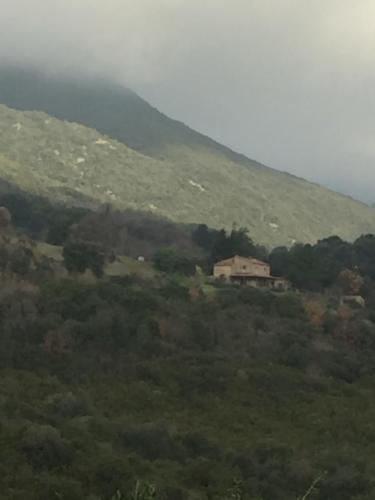 Monte Calvi in Wolken